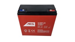 ΜΠΑΤΑΡΙΑ AEG MOTIVE 6-DZF-22 ΒΑΘΕΙΑΣ ΕΚΦΟΡΤΙΣΗΣ VRLA AGM-GEL 12V28AH c20